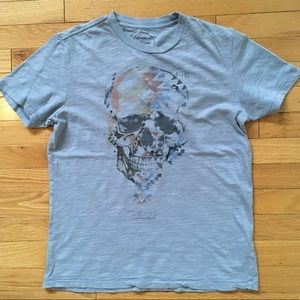 BROOKLYN CALLING NYC Skull Short Sleeve T-Shirt